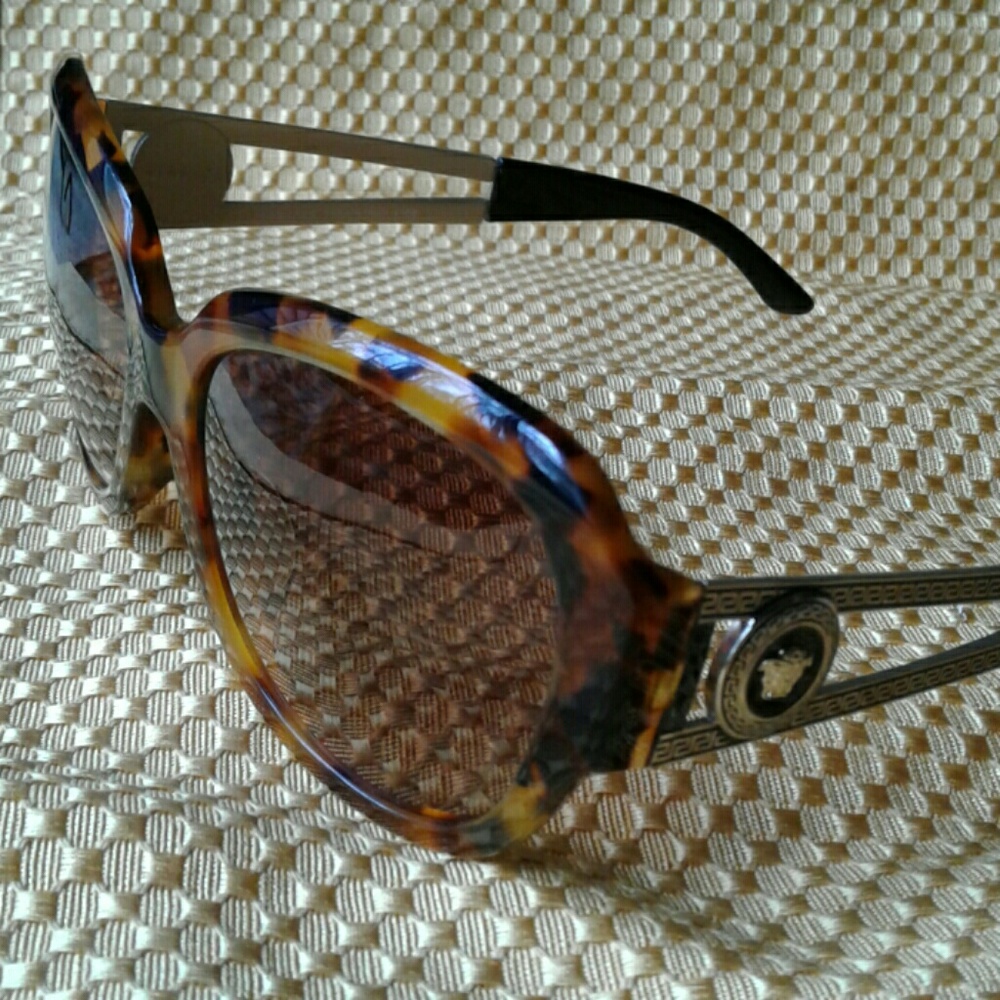 Versace tortoise sunglasses